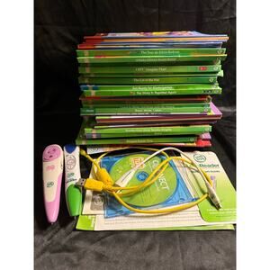 VTech Leap Frog Tag AND Leap Reader systems 39 books stickers Lot